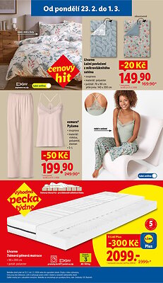 akční leták Lidl 23.2.2026-1.3.2026