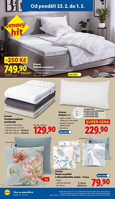 akční leták Lidl 23.2.2026-1.3.2026