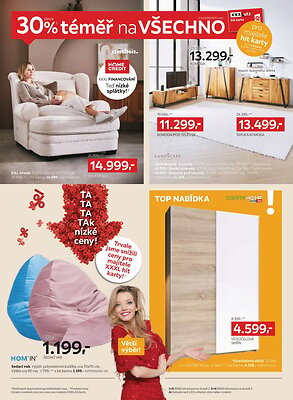 akční leták XXXLutz 23.2.2026-8.3.2026