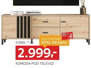 KOMODA POD TELEVIZI