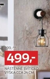 NÁSTĚNNÉ SVÍTIDLO