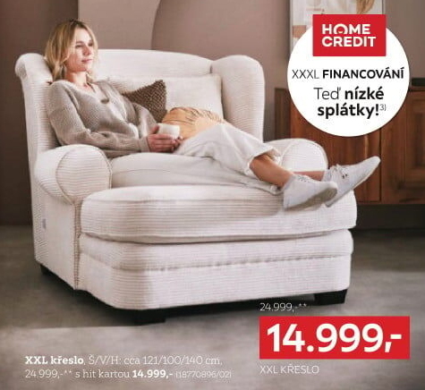 XXL KŘESLO