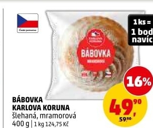 Bábovka Karlova Koruna