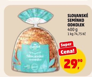 Chléb vícezrnný Slovanské semínko Odkolek