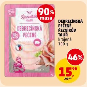 Debrecínská pečeně Řezníkův talíř