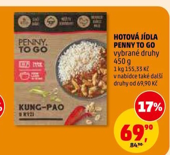 Hotová jídla Penny To Go