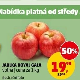 Jablka Royal Gala