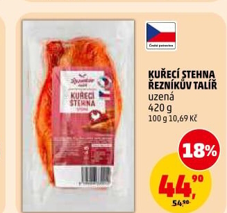 Kuřecí stehna uzená Řezníkův talíř
