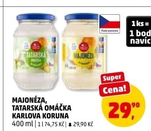 Majonéza Karlova Koruna
