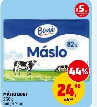 Máslo Boni
