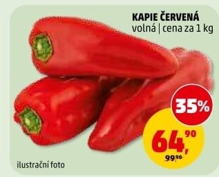 Paprika červená kapie
