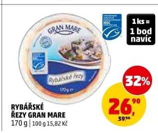 Řezy rybářské Gran Mare