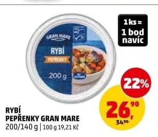 Rybí pepřenky Gran Mare