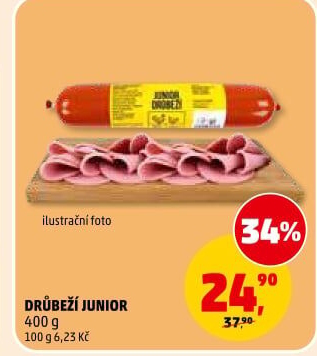 Salám drůbeží Junior