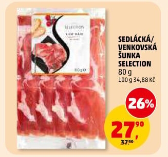 Sedlácká šunka Selection