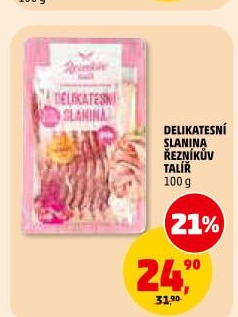 Slanina delikatesní Řezníkův talíř