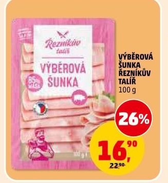 Šunka výběrová Řezníkův talíř
