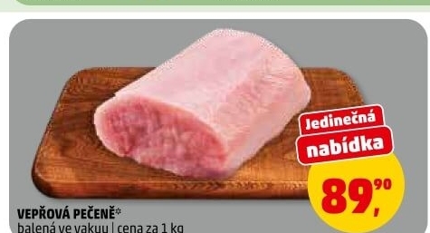 Vepřová pečeně bez kosti
