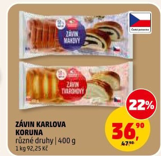 Závin Karlova Koruna