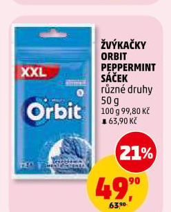 Žvýkačky Orbit