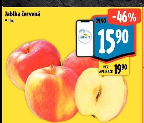 Jablka červená