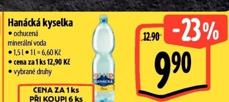 Ochucená voda Hanácká kyselka