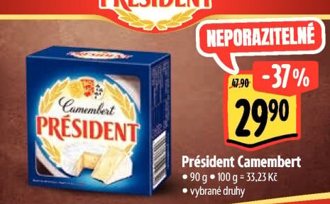 Sýr Camembert Président