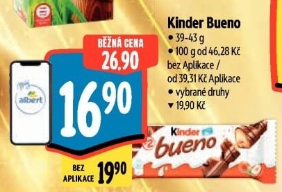 Tyčinka Bueno Kinder