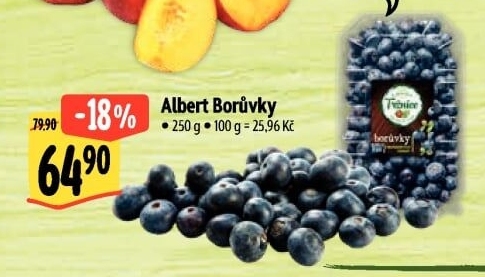 Borůvky Albert - Albert akcniletaky.com