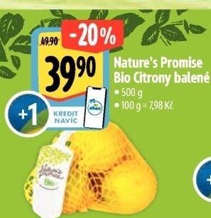 Citrony bio Nature'