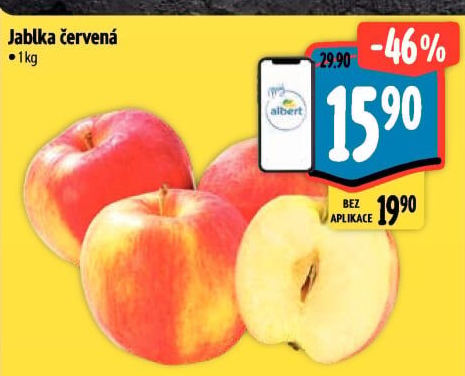 Jablka červená