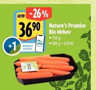 Mrkev bio Nature'