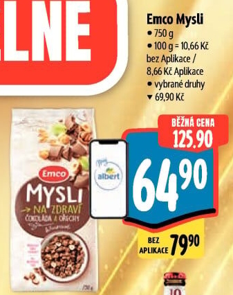 Müsli Mysli na zdraví Emco