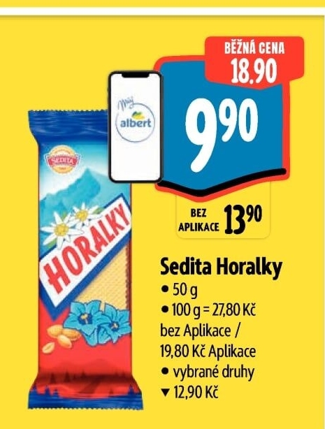 Oplatky Horalky Sedita