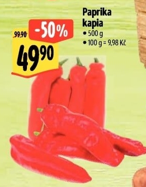 Paprika červená kapie