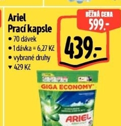 Prací kapsle Ariel