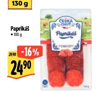 Salám Paprikáš Česká chuť