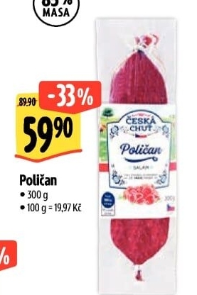 Salám Poličan Česká chuť