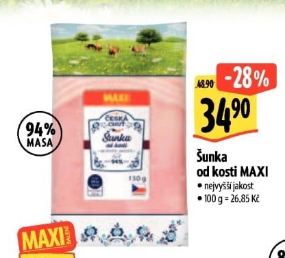 Šunka od kosti nejvyšší jakosti Česká chuť