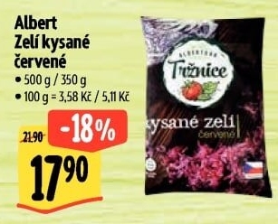 Zelí červené kysané Albert