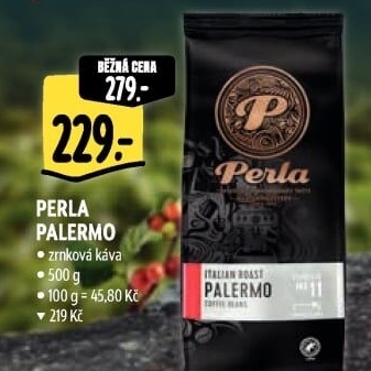 Zrnková káva Palermo AH Perla