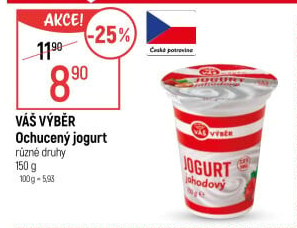 Jogurt krémový ochucený Váš Výběr