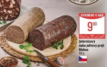 Prejt jitrnicový Globus
