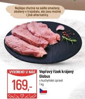 Řízky vepřové Globus