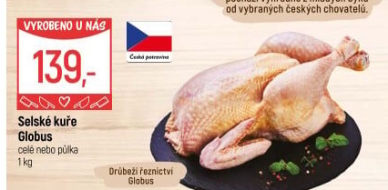 Selské kuře Globus
