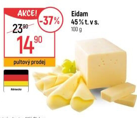 Sýr Eidam 45%