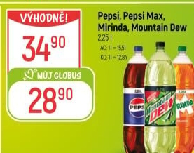 Limonáda Pepsi