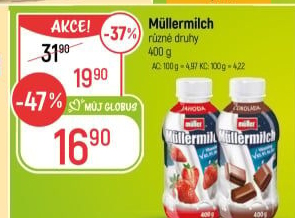 Nápoj mléčný Müllermilch Müller