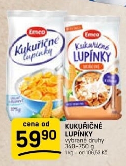 Lupínky kukuřičné Emco
