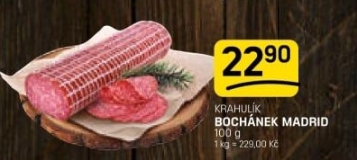 Salám bochánek Madrid Krahulík